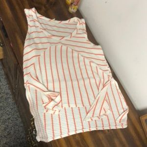 Tank top from lazy Sunday . Split sides cute